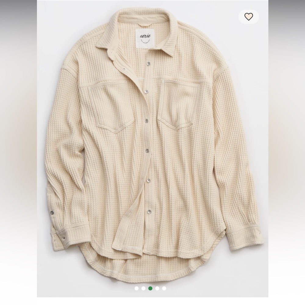 Aerie Anytime Fave Waffle Shirt